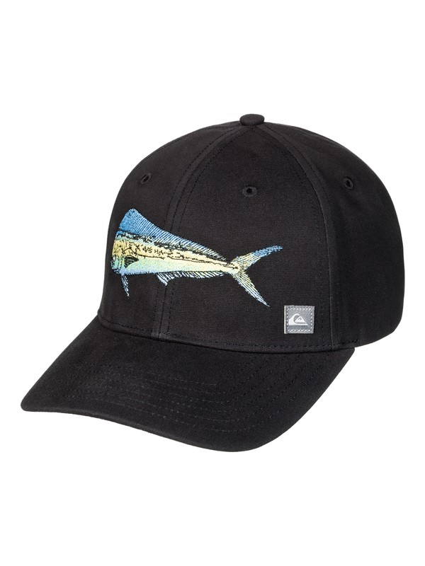 quiksilver, Waterman Bait Runner Strapback Hat, BLACK (kvj0) 0 Waterman Bait Runner Strapback Hat AQMHA03068 Quiksilver