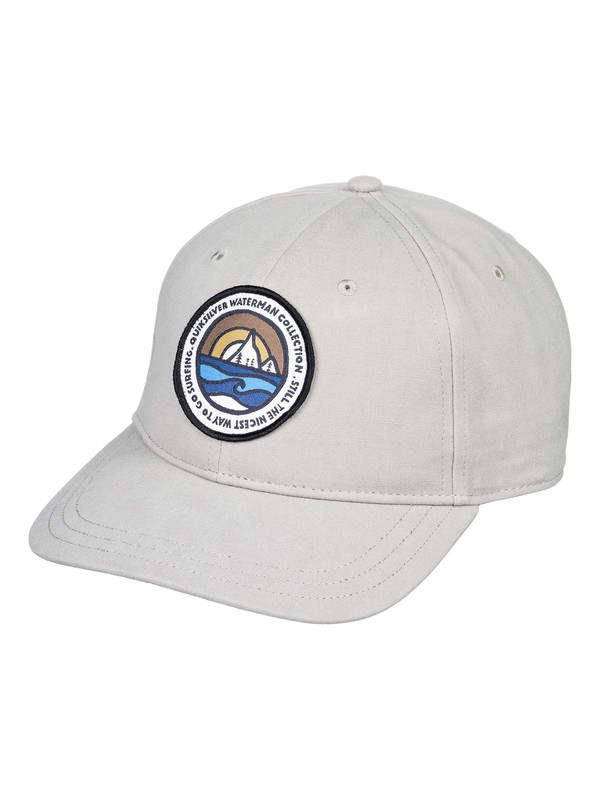 quiksilver, Barnacles Snapback Hat, PIGEON (she0) 0 Barnacles Snapback Hat Grey AQMHA03078 Quiksilver