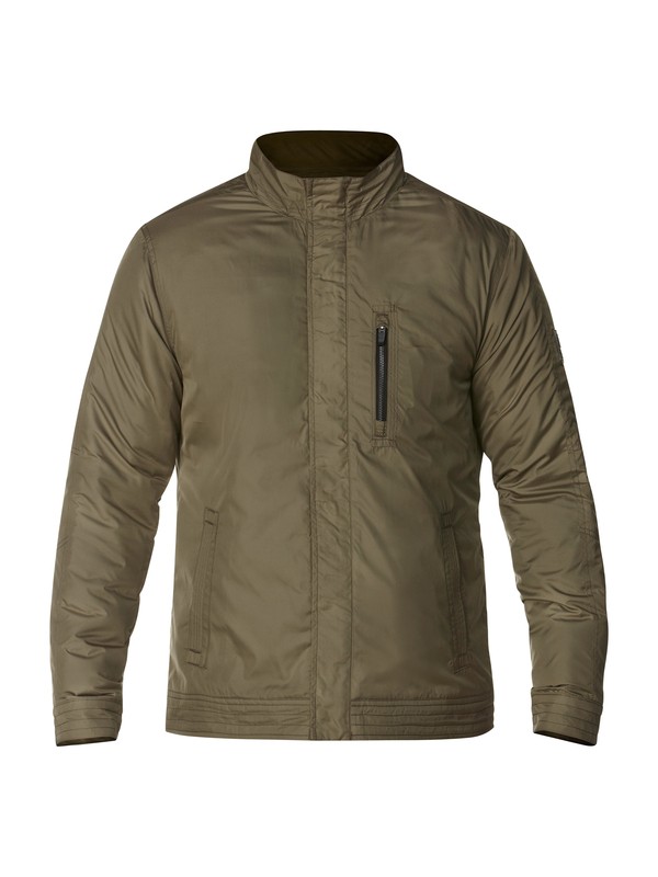 quiksilver, Men's Storm Watch Jacket, KONA (dbr) 0 Men's Storm Watch Jacket AQMJK00003 Quiksilver
