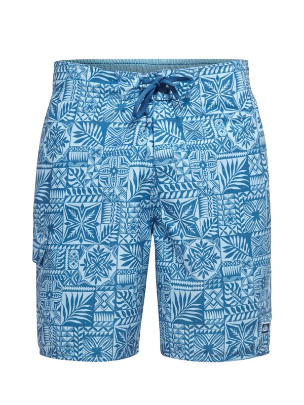 quiksilver, Men's Flora Hybrid Boardshorts, LAKE (bqp0) 0 Men's Flora Hybrid Boardshorts AQMJV03002 Quiksilver