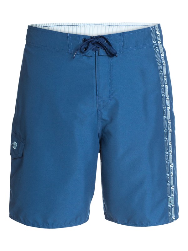 quiksilver, Men's Freeport Volleys, INDIGO (bqp0) 0 Men's Freeport Volleys AQMJV03010 Quiksilver