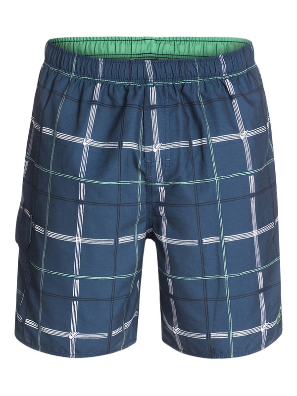 quiksilver, Men's Cross Current Lightweight Volleys, INDIGO (bqp0) 0 Men's Cross Current Lightweight Volleys AQMJV03017 Quiksilver