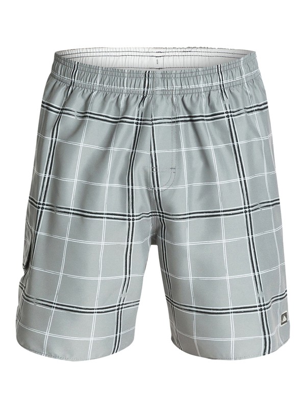 quiksilver, Men's Crosshatch 18" Volley Boardshorts, CARBON (kns0) 0 Men's Crosshatch 18" Volley Boardshorts AQMJV03021 Quiksilver