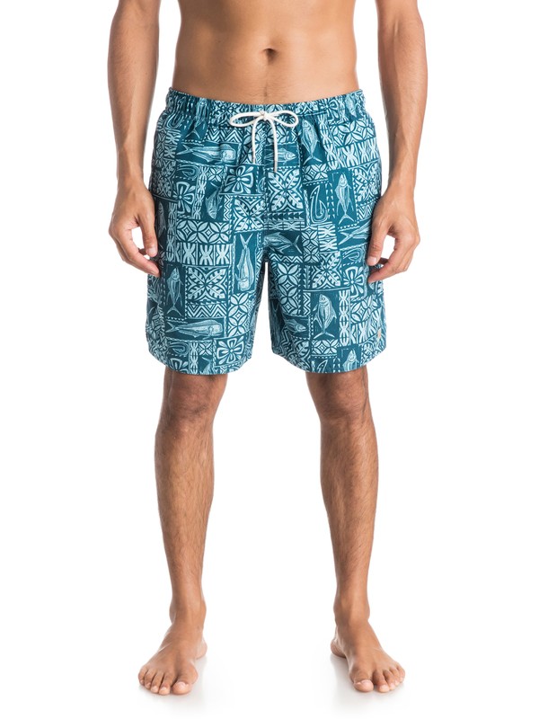 quiksilver, Waterman Kiko 18" Volleys, MAJOR BLUE (bsm0) 0 Waterman Kiko 18" Volleys AQMJV03046 Quiksilver