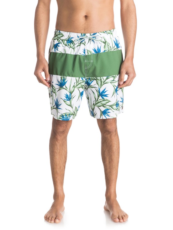 quiksilver, Waterman In Da Shade Volleys, WHITE (wbb0) 0 Waterman In Da Shade Volleys AQMJV03056 Quiksilver