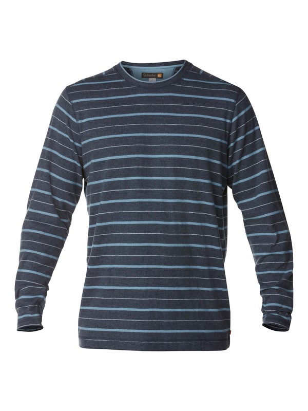 quiksilver, Men's Clearwater Long Sleeve Shirt, MIDNIGHT BLUE (bsl0) 0 Men's Clearwater Long Sleeve Shirt AQMKT03006 Quiksilver