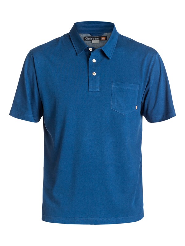 quiksilver, Men's Gilman Polo Shirt, ESTATE BLUE (bsw0) 0 Men's Gilman Polo Shirt AQMKT03025 Quiksilver