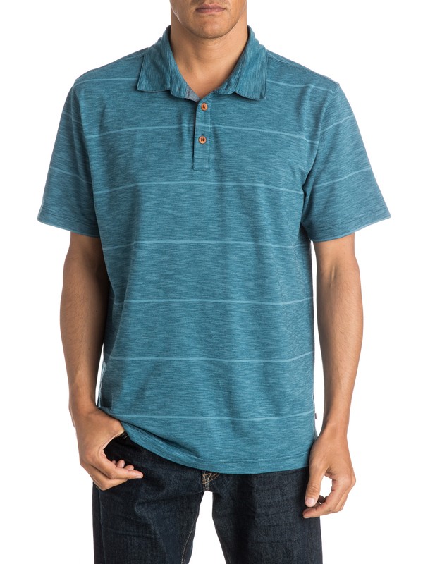 quiksilver, Mens Resident Polo Shirt, PROVENCIAL (blm0) 0 Mens Resident Polo Shirt AQMKT03036 Quiksilver