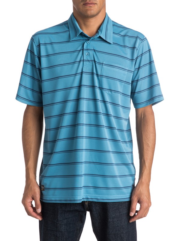 quiksilver, Waterman Tideway Polo Shirt, NIAGARA (bkt0) 0 Waterman Tideway Polo Shirt AQMKT03049 Quiksilver