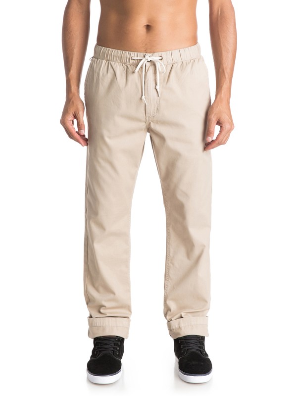 quiksilver, Waterman Coastal Chino Pants, CHINCHILLA (tky0) 0 Waterman Coastal Chino Pants AQMNP03013 Quiksilver
