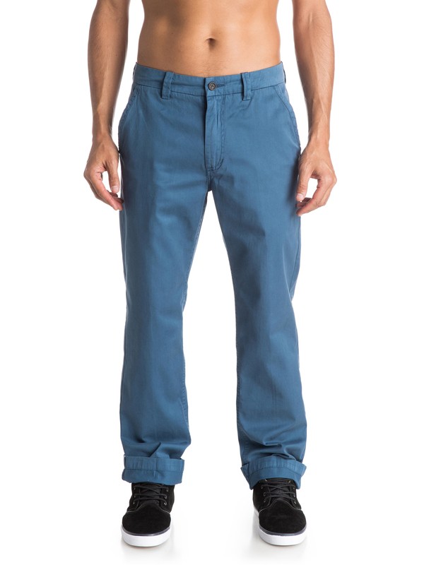 quiksilver, Waterman Longshore Chino Pants, ENSIGN BLUE (brd0) 0 Waterman Longshore Chino Pants AQMNP03015 Quiksilver