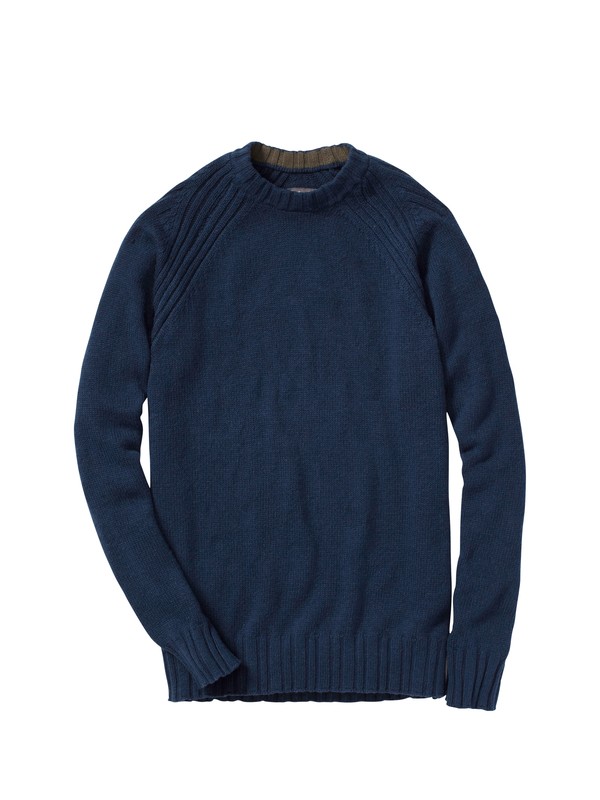 quiksilver, Men's Pipes Sweater, NIGHT (bsn0) 0 Men's Pipes Sweater AQMSW00003 Quiksilver