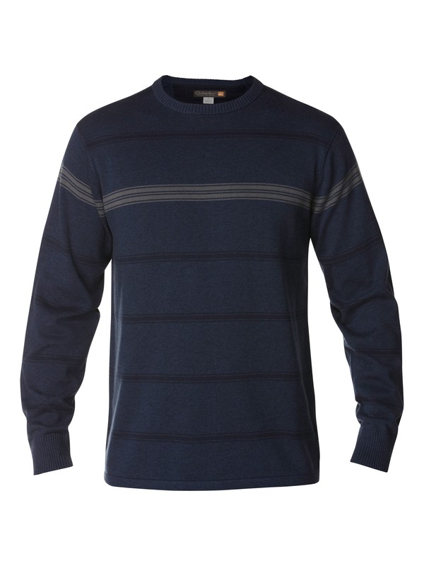 quiksilver, Men's North Bank Sweater, SCUBA (brd0) 0 Men's North Bank Sweater AQMSW00007 Quiksilver