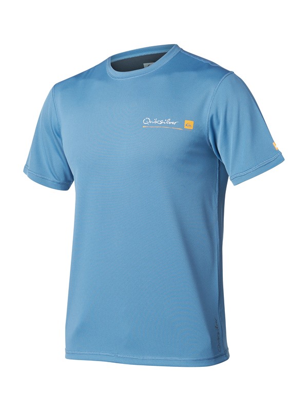 quiksilver, Men's Luau SS Surf Shirt, BLUE FIN (bza0) 0 Men's Luau SS Surf Shirt AQMWR00022 Quiksilver
