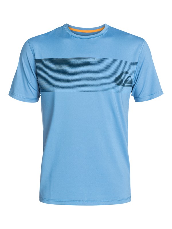 quiksilver, Breakwater Short Sleeve Rashguard, WAVE (bll0) 0 Breakwater Short Sleeve Rashguard AQMWR03004 Quiksilver