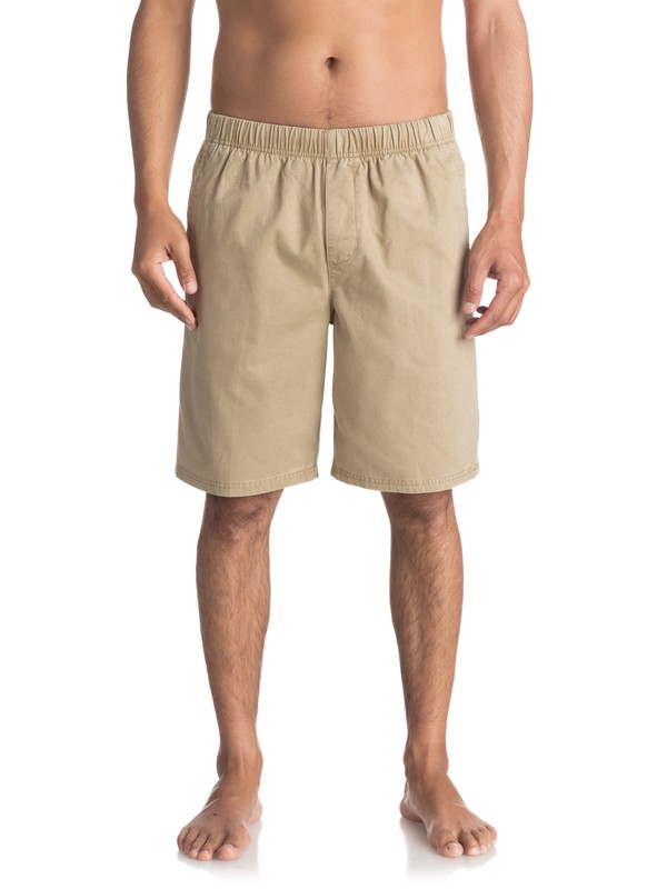 quiksilver, Waterman Cabo Shorts, PEBBLE (tmv0) 0 Waterman Cabo Shorts Beige AQMWS03018 Quiksilver