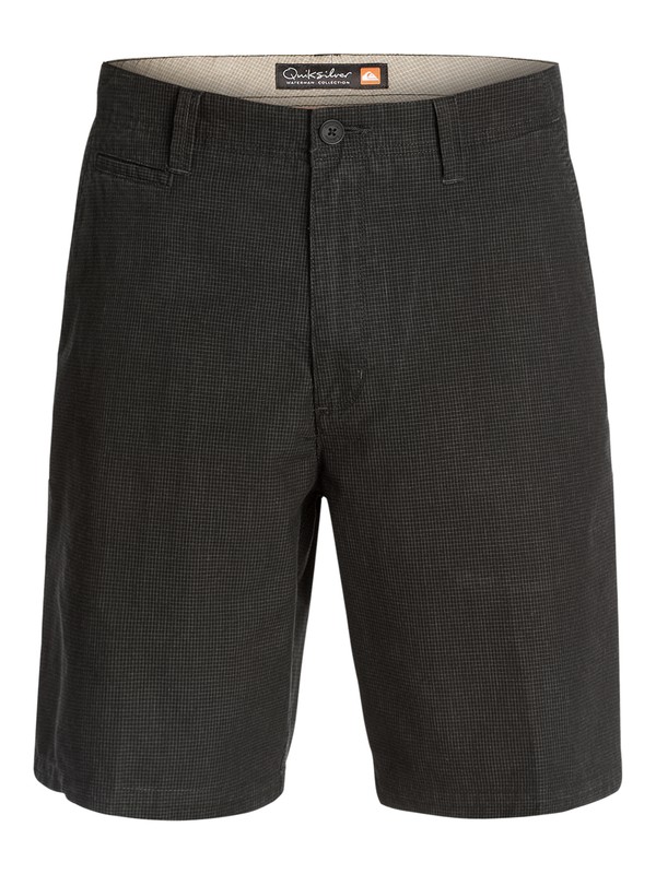 quiksilver, Men's Montego Plaid Shorts, BLACK (kvj0) 0 Men's Montego Plaid Shorts AQMWS03037 Quiksilver