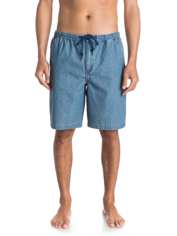quiksilver, Mens Atlantic Shorts, INDIGO (bpz0) 0 Mens Atlantic Shorts AQMWS03056 Quiksilver