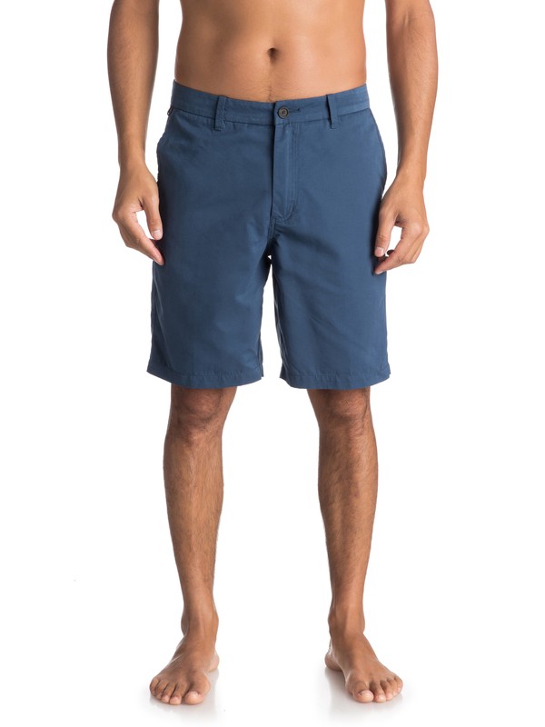 quiksilver, Waterman Maldive 20" Chino Shorts, DARK DENIM (brq0) 0 Waterman Maldive 20" Chino Shorts Blue AQMWS03058 Quiksilver
