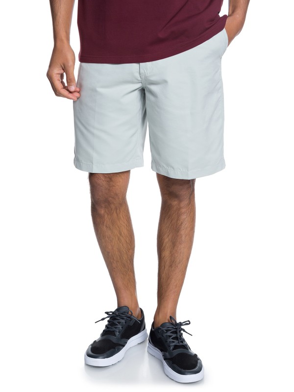 quiksilver, Waterman Maldive 20" Chino Shorts, PIGEON (she0) 0 Waterman Maldive 20" Chino Shorts Grey AQMWS03058 Quiksilver