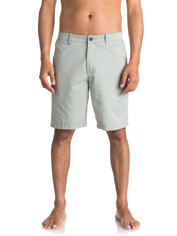 quiksilver, Waterman Maldive 20" Chino Shorts, WILD DOVE (sla0) 0 Waterman Maldive 20" Chino Shorts Grey AQMWS03058 Quiksilver