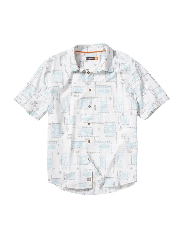 quiksilver, LAWAI BAY, WHITE (wbb0) 0 LAWAI BAY AQMWT00025 Quiksilver