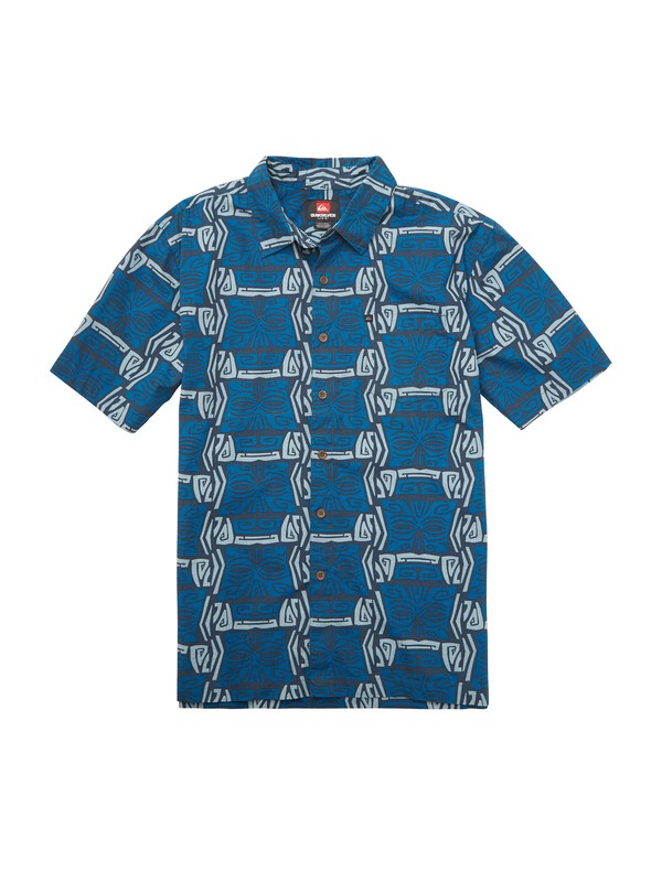quiksilver, Men's Mana Point Shirt, NAVY (ktp0) 0 Men's Mana Point Shirt AQMWT00119 Quiksilver