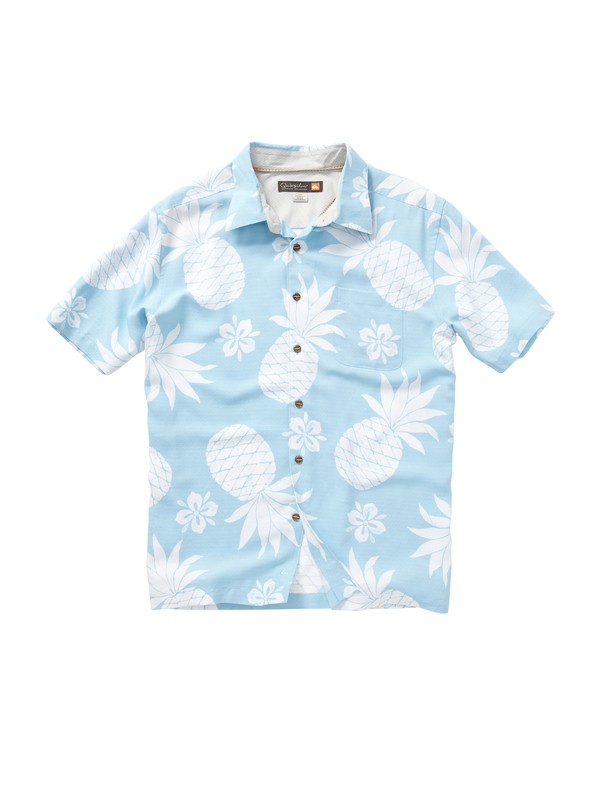 quiksilver, Men's Paumana Short Sleeve Shirt, TILE (bgc0) 0 Men's Paumana Short Sleeve Shirt AQMWT00164 Quiksilver