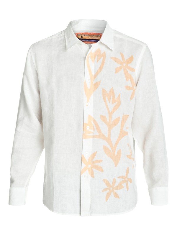 quiksilver, Men's Rai Long Sleeve Shirt, MINT (gct0) 0 Men's Rai Long Sleeve Shirt AQMWT03021 Quiksilver