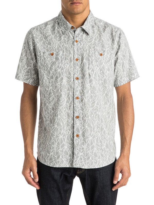 quiksilver, Waterman Palatial Shirt, WILD DOVE (sla0) 0 Waterman Palatial Shirt AQMWT03215 Quiksilver