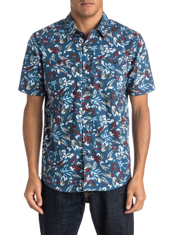 quiksilver, ISLAND MOOD, ENSIGN BLUE (brd0) 0 ISLAND MOOD AQMWT03259 Quiksilver