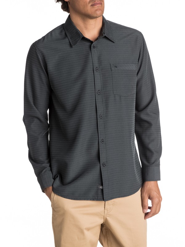 quiksilver, Waterman Centinela - Camisa De Manga Larga, BLACK (kvj0) 0 Waterman Centinela - Camisa De Manga Larga Negro AQMWT03307 Quiksilver