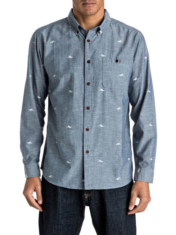 quiksilver, Waterman Post Haste - Langarm-Hemd, ENSIGN BLUE (brd0) 0 Waterman Post Haste - Langarm-Hemd AQMWT03309 Quiksilver