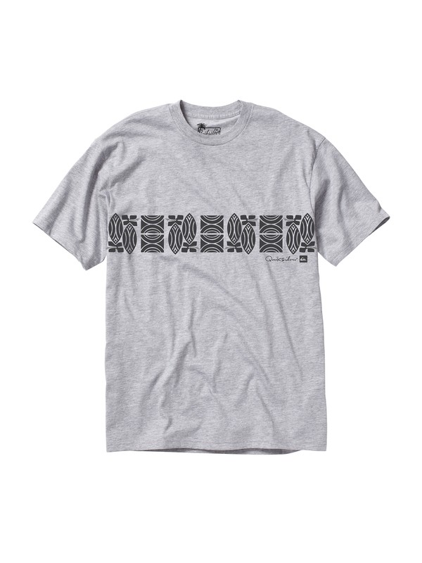 quiksilver, Men's Vera Beach T-Shirt, ZINC HEATHER (slah) 0 Men's Vera Beach T-Shirt AQMZT00039 Quiksilver