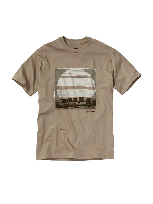 quiksilver, Men's State Of Mine T-Shirt, BEACHWOOD (tmn0) 0 Men's State Of Mine T-Shirt AQMZT00044 Quiksilver