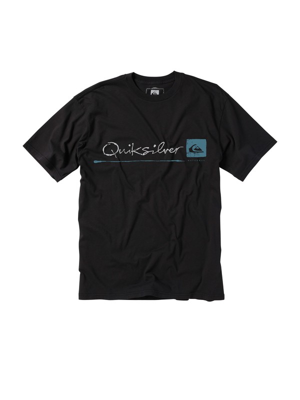 quiksilver, Men’s Standard T-Shirt, BLACK (kvj0) 0 Men’s Standard T-Shirt AQMZT00083 Quiksilver