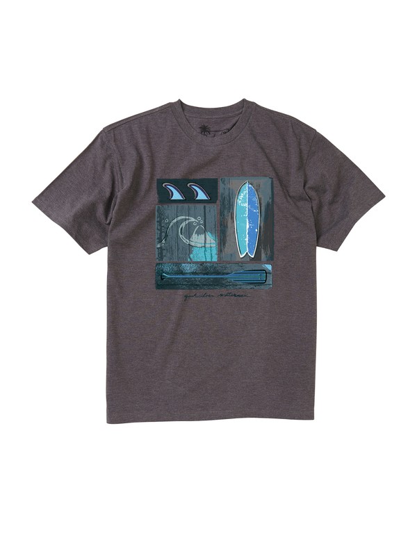 quiksilver, Men’s Ritual T-Shirt, STORM HEATHER (krph) 0 Men’s Ritual T-Shirt AQMZT00092 Quiksilver