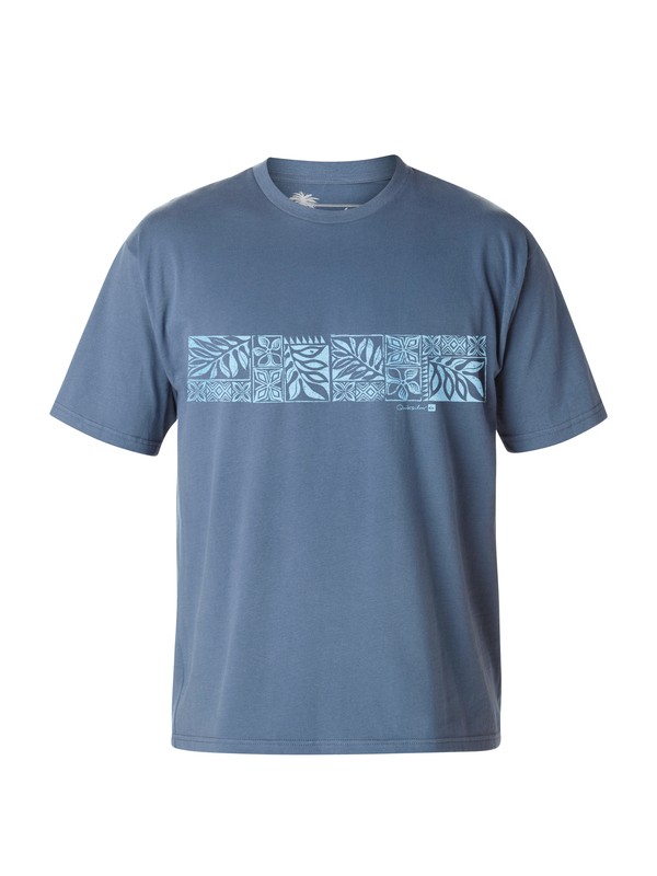 quiksilver, Men's Utopia T-Shirt, SCUBA (brd0) 0 Men's Utopia T-Shirt AQMZT03016 Quiksilver