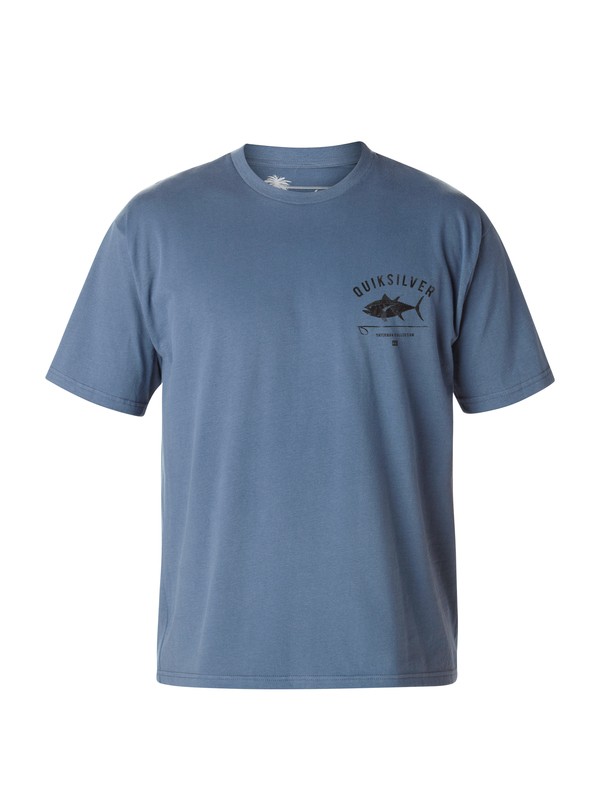 quiksilver, Men's Big Eye T-Shirt, SCUBA (brd0) 0 Men's Big Eye T-Shirt AQMZT03023 Quiksilver