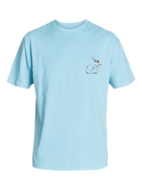 quiksilver, Men's Rise Up T-Shirt, AZURE (bgr0) 0 Men's Rise Up T-Shirt AQMZT03038 Quiksilver