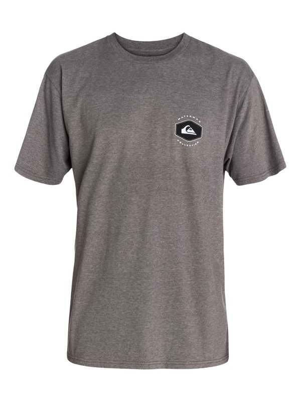 quiksilver, Men's Cold Collect T-Shirt, CHOCOLATE HEATHER (ctkh) 0 Men's Cold Collect T-Shirt AQMZT03045 Quiksilver