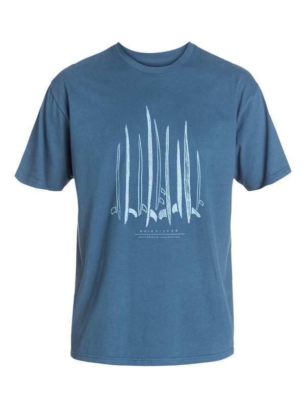 quiksilver, Men's Congregation T-Shirt, SCUBA (brd0) 0 Men's Congregation T-Shirt AQMZT03050 Quiksilver