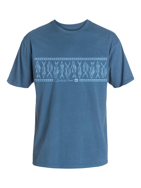 quiksilver, Men's Fishsticks T-Shirt, SCUBA (brd0) 0 Men's Fishsticks T-Shirt AQMZT03054 Quiksilver