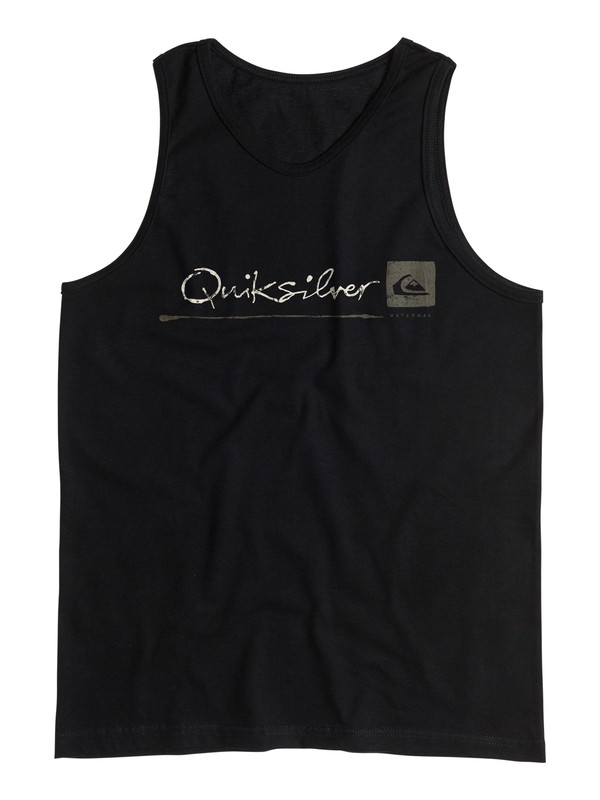 quiksilver, Men's Standard Tank, BLACK (kvj0) 0 Men's Standard Tank AQMZT03059 Quiksilver