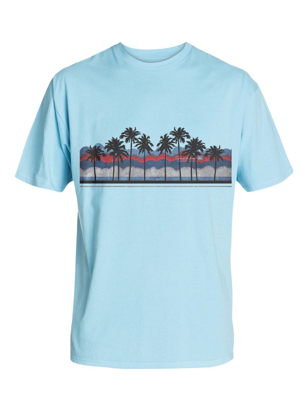 quiksilver, Men's Poolside T-Shirt, AZURE (bgr0) 0 Men's Poolside T-Shirt AQMZT03077 Quiksilver