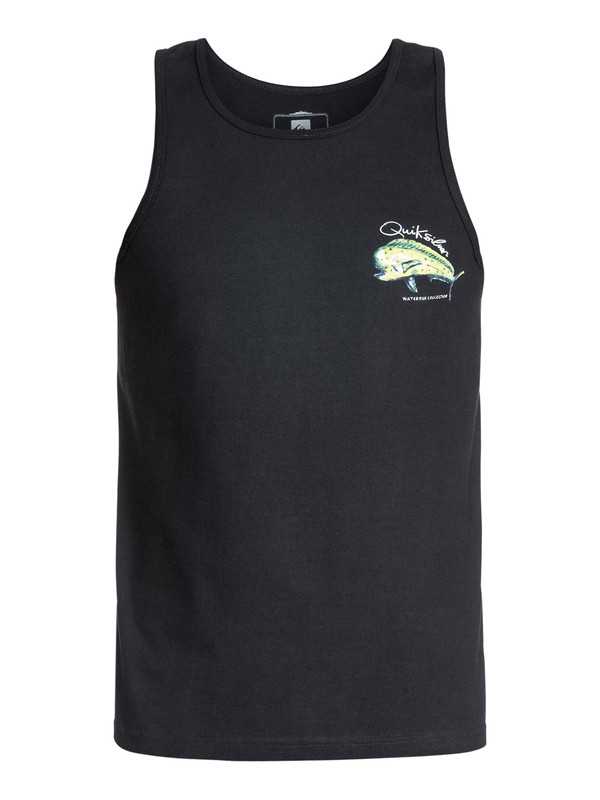quiksilver, Waterman Mahi Mahi Tank, BLACK (kvj0) 0 Waterman Mahi Mahi Tank AQMZT03090 Quiksilver