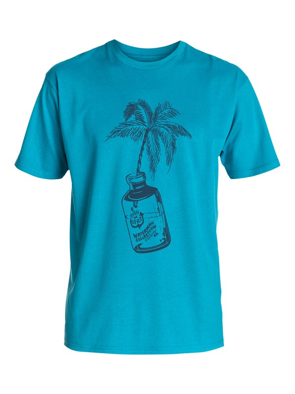 quiksilver, Men's Message Bottle Tee, CELESTIAL (brj0) 0 Men's Message Bottle Tee AQMZT03099 Quiksilver