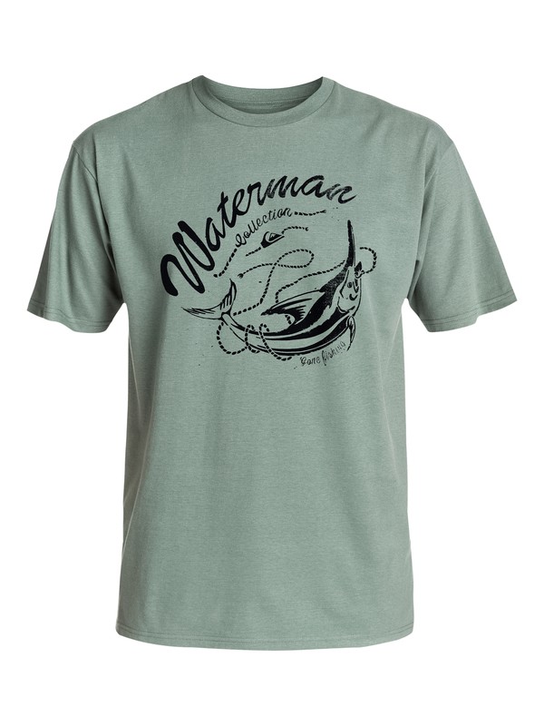 quiksilver, Men's Big Game T-Shirt, WREATH (gnb0) 0 Men's Big Game T-Shirt AQMZT03123 Quiksilver