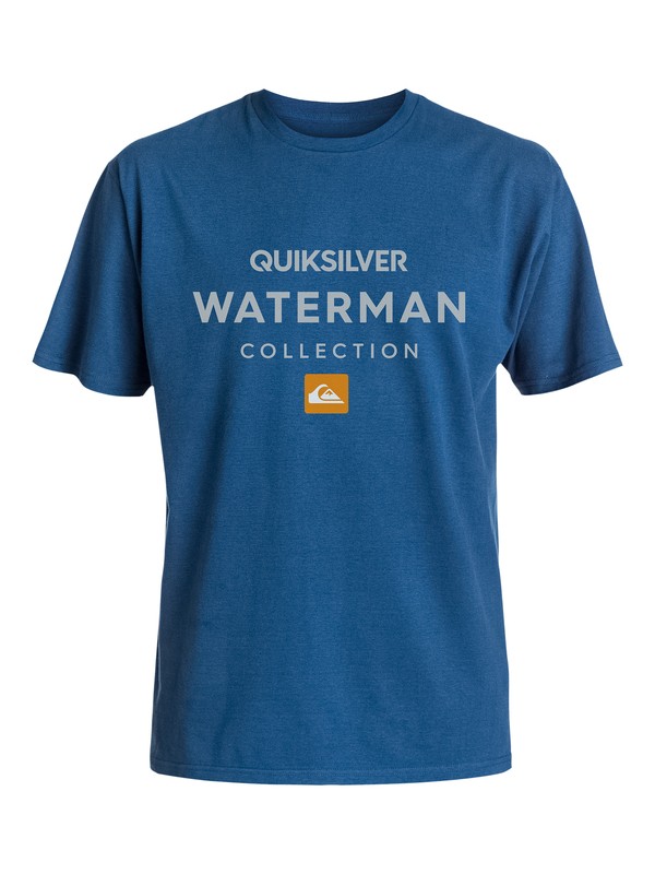 quiksilver, Men's Heavy Waters Tee, ESTATE BLUE (bsw0) 0 Men's Heavy Waters Tee AQMZT03132 Quiksilver