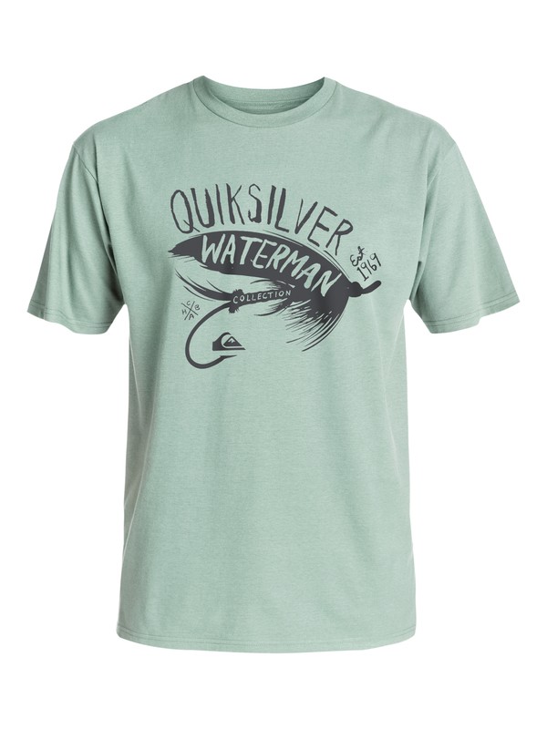 quiksilver, Mens Fly Tee, BLUE SURF (bhb0) 0 Mens Fly Tee AQMZT03137 Quiksilver